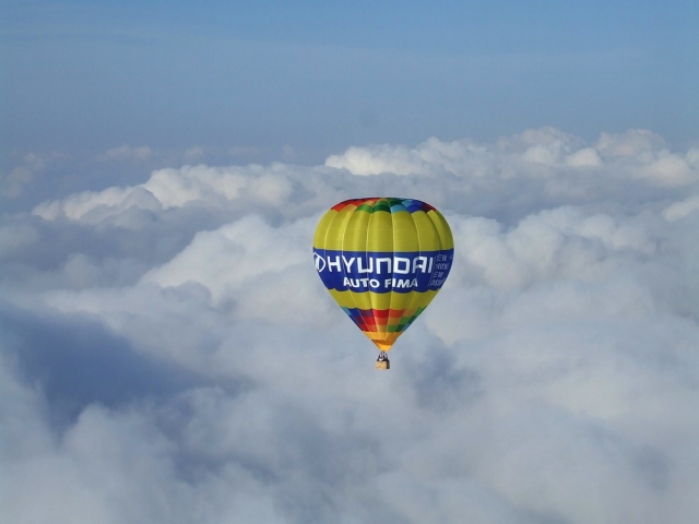  into the air 